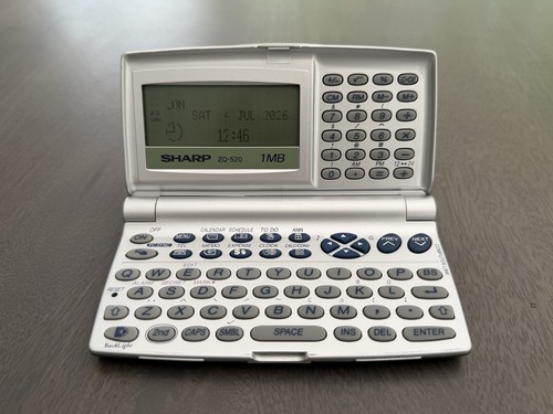 Sharp 520 electronic - sharp, zq-520
