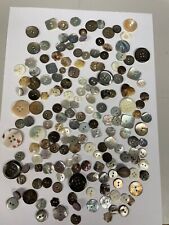 Mother of Pearl Mixed Buttons - sewing, crafts embellishments, scrapbooking,