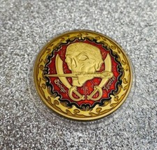 Pirate Treasure Double Sided Gold Plated Commemorative Coin