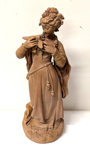 French antique terracotta - french,