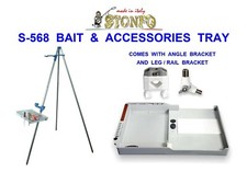 STONFO 568 BAIT & ACCESSORIES TRAY FOR SEA FISHING ROD TRIPOD BOAT RAIL ROD REST