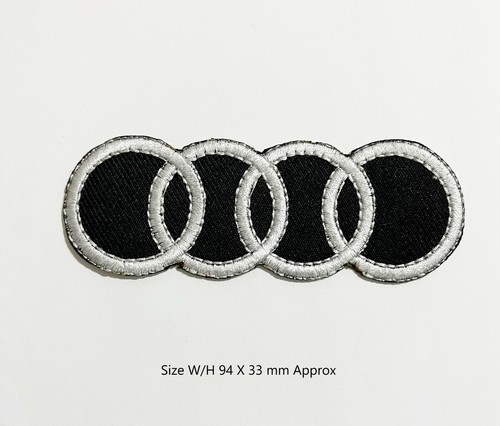 Audi rings black - rings, logo
