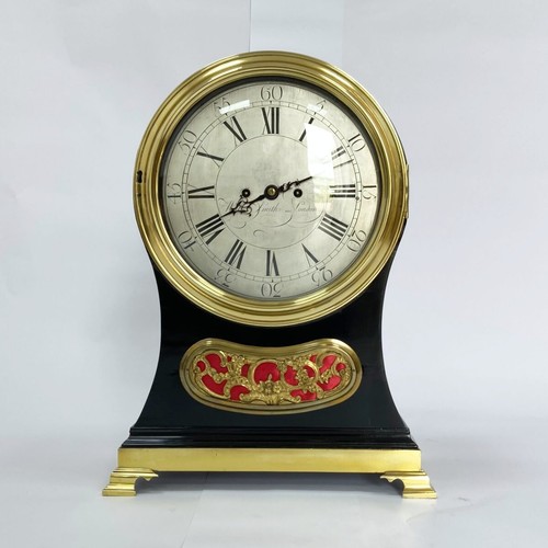 Georgian balloon bracket clock - bracket,