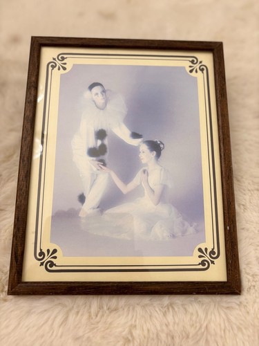 Vintage pierrot clown - pierrot, &