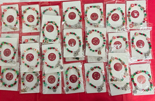 Job lot christmas beaded - job,