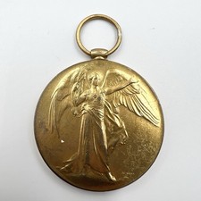 Genuine WW1 South African Issue Victory Medal Unnamed As Issued