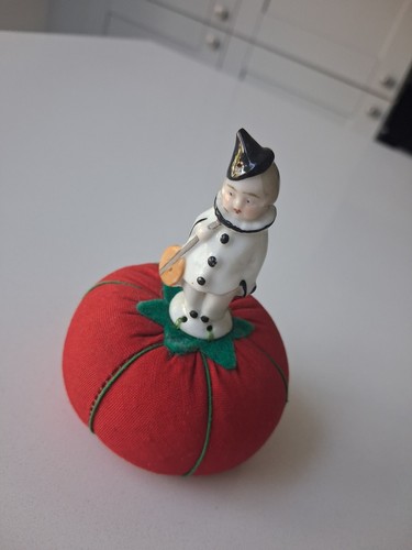 Antique pierrot doll rare art - antique,
