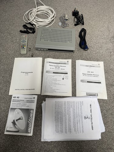 Digital satellite receiver - satellite, for