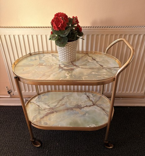 Vintage two tier oval - vintage,