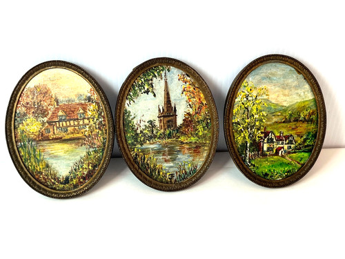 Set minature paintings - 3,