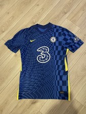 Nike 2021/22 Chelsea FC Home blue yellow  Football Shirt strip kit Adult XL