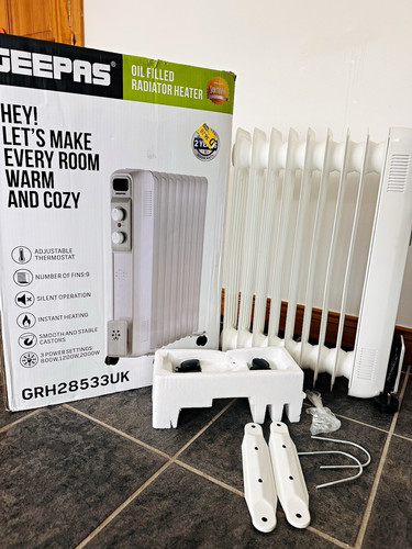 Geepas grh28533uk 2000w oil - grh28533uk,