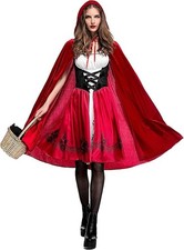 Halloween Red Dress and Cloak