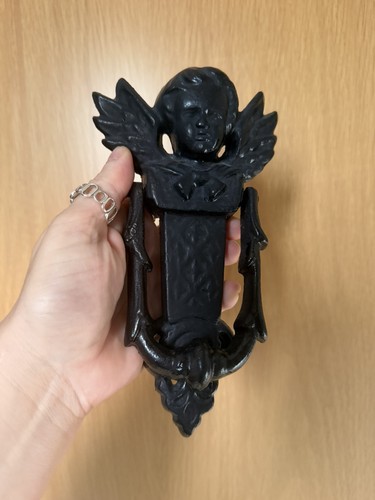 Vintage cast iron angel - vintage, /