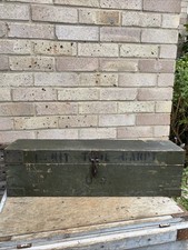 Vintage US Military Wooden Box