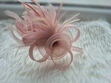 Pink blush fascinators for
