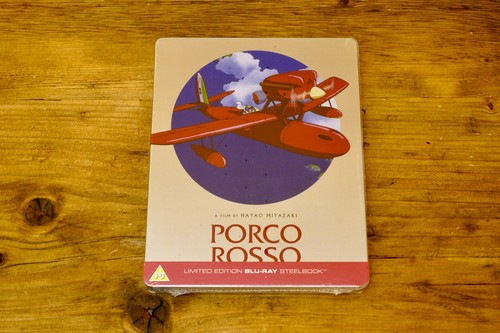 Porco rosso steelbook - rosso,