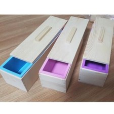 Soap Molds Kit Wooden Box DIY
