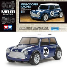 Tamiya RC 58747 Mini Cooper Racing (MB-01) 1:10 RC Assembly Kit - NO ESC