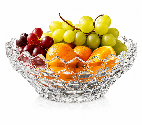 Orkideh glass bowl large heavy - orkideh,
