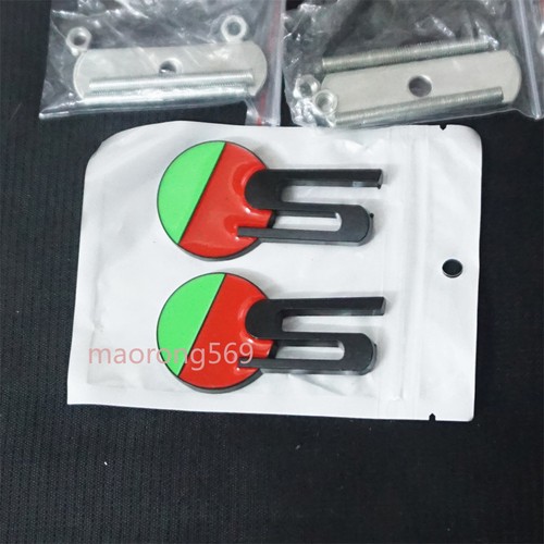 Matte black green metal - 2x,