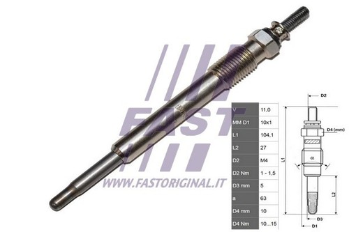 Ft82732 fast glow - fast, plug