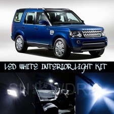 For LAND ROVER DISCOVERY 4 2009-16 LED BRIGHT WHITE INTERIOR LIGHT BULBS KIT