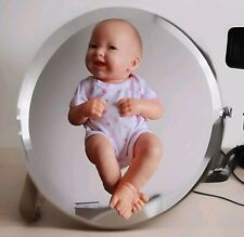 Vintage Reborn  Berenguer Premie female Doll With Movable Legs & Arms Blue Eyes