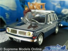 VOLVO 144 MODEL CAR BLUE SALOON 1:43 SCALE IXO LA ROUTE BLEUE K8