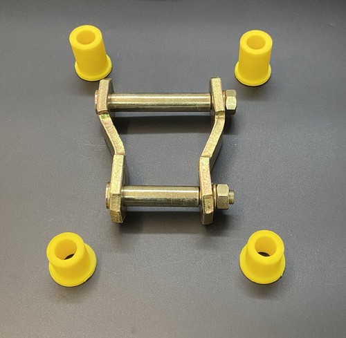 Rear leaf spring shackle - spring, &