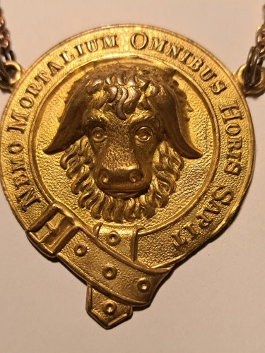 Vintage masonic raob gold - masonic,