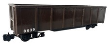 KIT BUILT PAINTED G SCALE GARDEN RAIL GONDOLA ORE/COAL BROWN WAGON RAILWAY 8939
