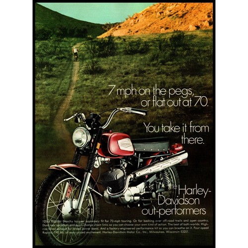 1970 harley davidson rapido - 1970,
