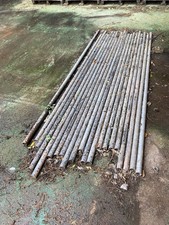 Scaffold poles 3m 10ft long 21 scaffolding poles at 3 metres long South Derby