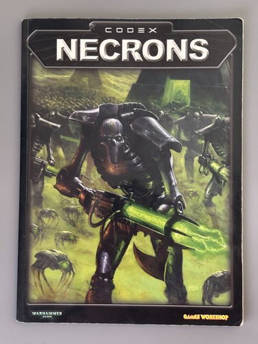 Codex necrons 3rd edition 2002 - necrons,