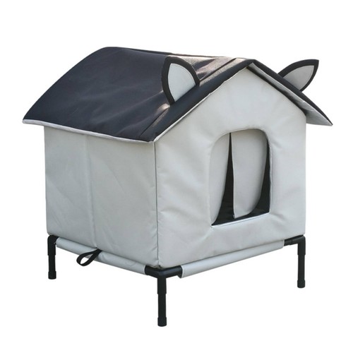 House shaped pet shelter - house-shaped,