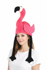 Pink Flamingo Hat With Long