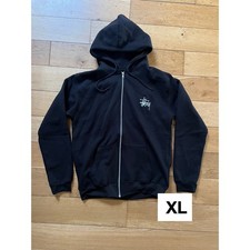 Black Zip-up Stüssy Hoodie