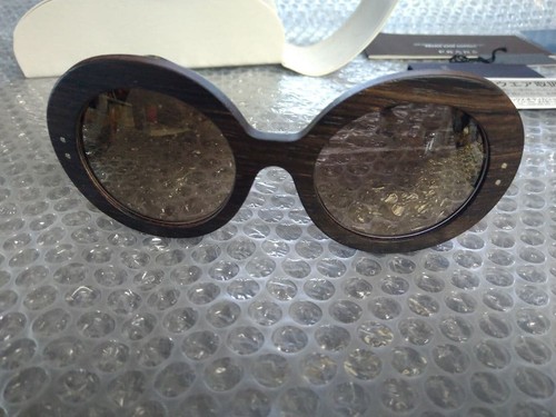 Prada sunglasses baroque - prada, wood