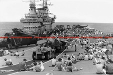F008325 HMS Hermes Flight deck
