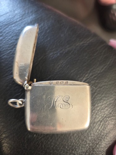 Silver vesta case - vesta,