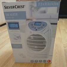 Silvercrest Fan Heater - White