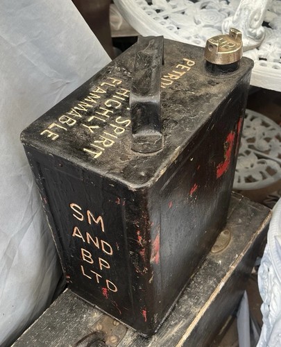 Vintage gallon petrol can - vintage,