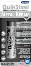 QuikSteel - Quick Metal Repair Putty - Chemical Steel Reinforced Putty - 57g