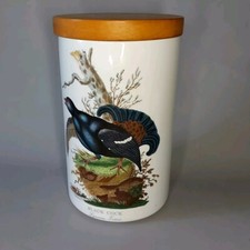 Portmeirion Birds of Britain  Ceramic Storage Jar / Canister 21Cm Tall  .