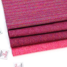 Harris Tweed Bundle- Pink x 4