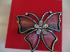 Stunning large vintage Hair clip Butterfly Butler and Wilson