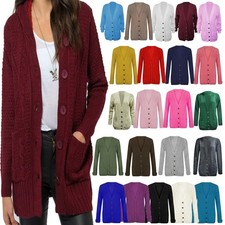 Womens Grandad Cardigan 5