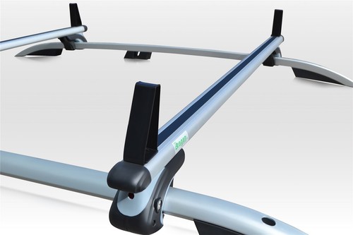 Silver roof rails cross - silver, bars