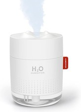 Humidifiers 500ml Cool Mist Air Ultrasonic Quiet USB Desktop Humidifiers White
